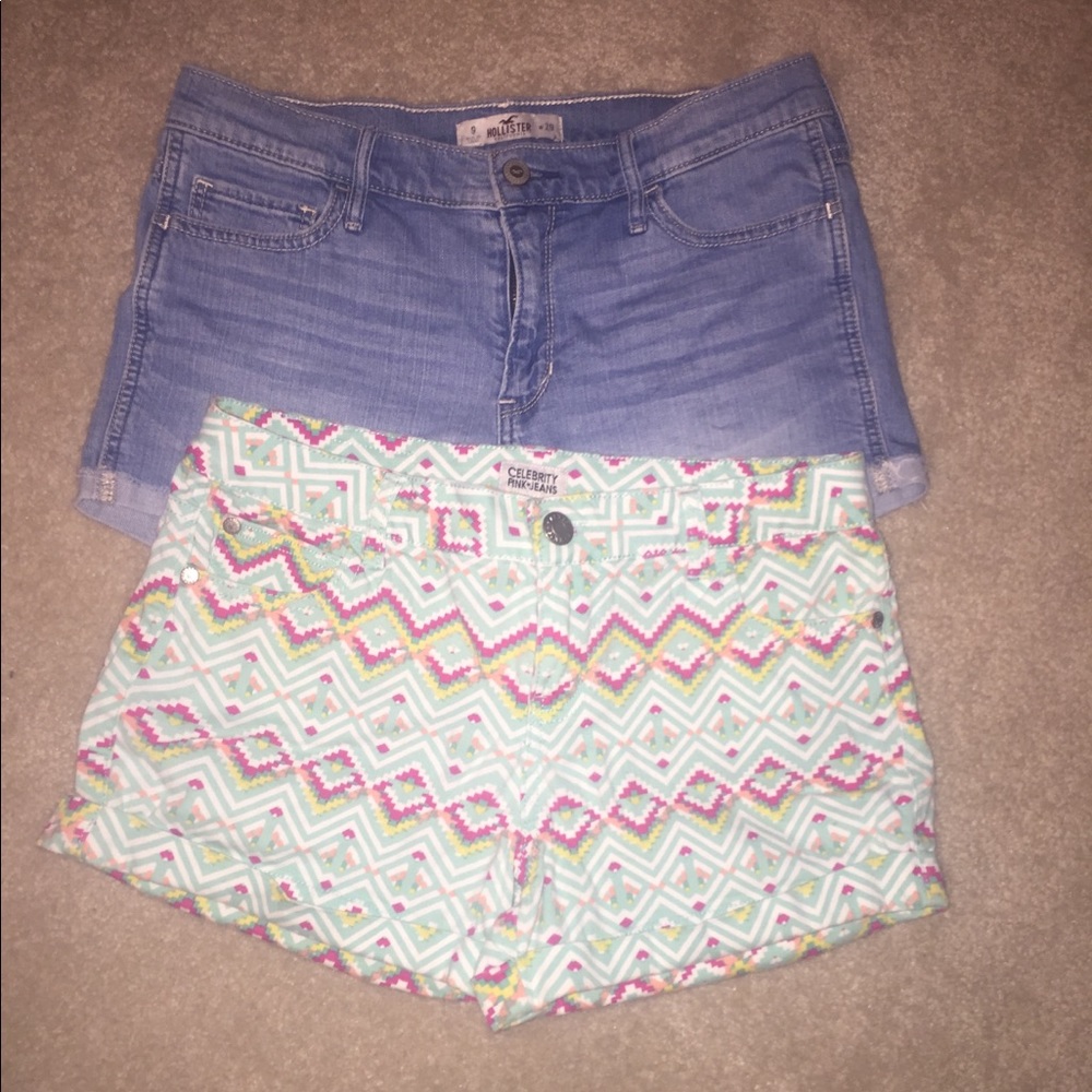 2 PAIRS OF JEAN SHORTS